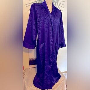 Victoria’s Secret M robe in purple, belt currently missing.